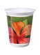 Creative Converting Bamboo Weave Plastic Cup 8 Pieces, 16 Oz Capacity