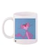 The Pink Panther Printed Coffee Mug White/Pink/Blue
