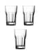 3-Piece Casablanca Tumbler Set, 290cc Clear