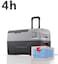Crony Cx30 Quart (30L) Portable Refrigerator Freezer, Mobile Fridge Car Refrigerator With Trolley And Wheels (No Battery)