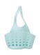 Sponge Holder Kitchen Sink Caddy Organizer Sink Drain Hanging Bags Bathroom Storage Organizer Adjustable Buckle Multicolour