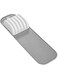THE WHITE SHOP Classic 5-Slot Small Knife Holder Storage Mat for Drawers, Soft-Grip (Size : Big)