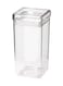 Orchid Gold Acrylic Square Canister With Airtight Lids