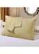 Linen Klub Standard Pillowcase 2-Piece Set - Luxurious 100% Cotton 250TC Sateen with Elegant Stripe Design, Size: 50 x 75 cm, Crisp Bronze for a Touch of Sophistication in your Bedroom