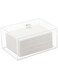 Weiai Acrylic Dryer Sheet Holder, Clear Dryer Sheets Box Container for Laundry Dispenser Storage