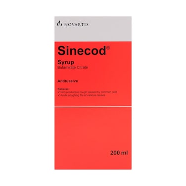 Sinecod 1.5Mg/ml Syp 200ml