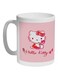 Hello Kitty Printed Ceramic Coffee Mug White/Pink/Red 325ml
