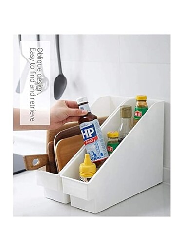 JANNAH Multifunctional Under Sink Storage Sliding Box with Wheels (Inclined-2Pc)