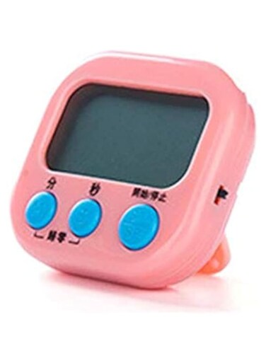 #N/A Cute Mini Timer Clock Cooking Mechanical Timer Home Decorating Portable Kitchen Gadget with Bracket