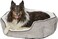 QuietTime Deluxe Gray Tulip Bed (Small)