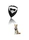 Sweet seven Dog Wedding Tuxedo with Adjustable Collar - Formal Outfit for Small, Medium, Large Puppy - Bow Tie Included - Perfect for Party and Birthday Celebrations - Black (L)