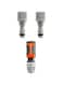 Gardena Hose Connector Set 13 mm (3/4 inch) and 15 mm (5/8 inch): For the beginning and end of the hose