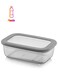 Foly Life Airtight Plastic Food Storage Box With Lid