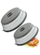 2Pcs Microwave Splatter Cover Vented for Food, Splatter Guard &amp; Colander Kitchen Gadget for Fruit Vegetables Microwave Plate Cover with Hook Hole,Dishwasher-Safe,BPA-Free Silicone &amp; Plastic