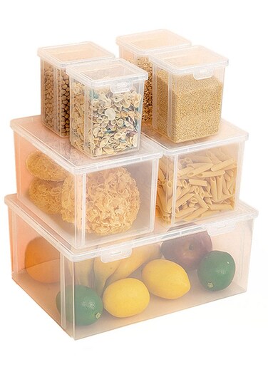 Optimal Storage Solution and Stay Organized with Stackable, Durable, BPA-Free and Leak-Proof Technology, Perfect for Home, Food and Kitchen Use