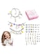 AMERTEER Bracelet Making Kit, 63 Pcs Jewelry Making Kit with Beads Charms &amp; Necklace, Arts and DIY Crafts Toys and Birthday Gifts for Girls 8-12