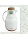 Elegant Glass Insulated Carafe - 1.0L Double-Wall Vacuum Thermos for Hot &amp; Cold Drinks, Asbestos-Free