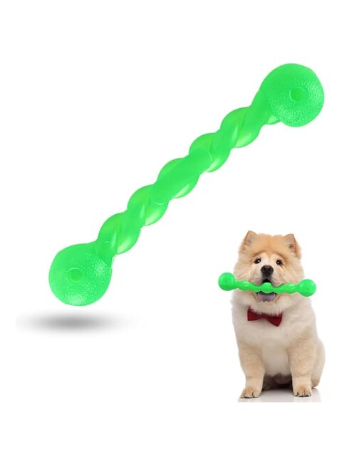 X spring Xspring Dog Chew Toy, Pet Teeth Twist Stick Toy, Dog Teeth Washing Toy, Unbreakable Dog Chew Toy, Rubber Stick Dog Toy, Aggressive Chew Toy, Dog Toothbrush Toy For Puppy Small Medium Dogs