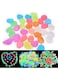 JOWILIN Aquarium Luminous Stones, 200 Pcs Fish Tank Rocks, Glow in the Dark Pebbles, Artificial Frosted Decor Rocks, DIY DDecorative Pebbles for Aquarium, Fish Tank, Plant Pots, Garden (Mixed Colo)