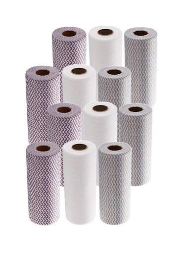 12 rolls Kitchen Disposable Towels