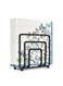 Napkin Holder for Table, Freestanding Metal Paper Holder for Kitchen Countertop, Heavy Duty Napkin Paper Organizer, Modern Napkin Holder for Countertop, Farmhouse Tissue Holder, Black