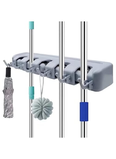 Lovely Qiqi Broom Holder Wall Mounted Kitchen Hanging Garage Utility Tool Organizers and Storage Hanging Holder