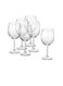 glass clear glass 44 cl 6 pcs