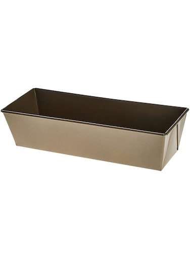 BERGNER BAKERIGHT PRO LOAF PAN 31CM, CARBON STEEL, BG37136GD, GREENISH GOLD