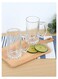 Set of 2 470ml Beer Stein Mugs, German Clear Large Tall Beer Glasses With Handle, Beer Glasses For Freezer, Beer Cups Drinking Glasses