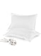 Zen Pure Egyptian Cotton Standard Pillow Cases 50x75cm Ultra Soft 800 Thread Count Luxurious 100% Long Staple Cotton Sateen Weave 2 PC Pillowcase Cover