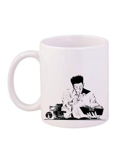 Hunter X Hunter Anime Printed Mug White/Black