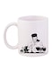 Hunter X Hunter Anime Printed Mug White/Black
