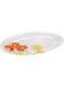 Luminarc Marguerite Oval Platter - White