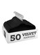 50 flocking hangers, black flocking galvanized hooks