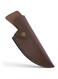 THE WHITE SHOP Leather Sheath For Chef Knife Edge Guards Blade Protector Cleaver Knives Cover With Loop Belt For Outdoor Camping