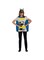 Rubie&#39;s DC Comics Batgirl T-Shirt with Cape and Mask, Black, XL