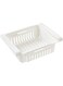 Dubai Gallery 0.43 Inch Retractable Fridge Organizer Pull Out Drawer Clip On Under Shelf Basket Multicolour 20 * 8 * 16Cm