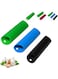 SWIUKPHE Garlic Peeler Skin Remover, Roller Keeper,Easy Quick to Peeled Garlic Cloves with Silicone Tube Roller Garlic Peeling Kitchen Tool(3 Colors)