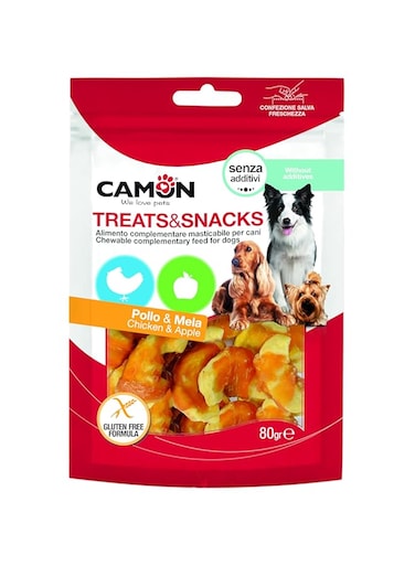 Camon Chicken &amp; Apple Bits (80Gr)
