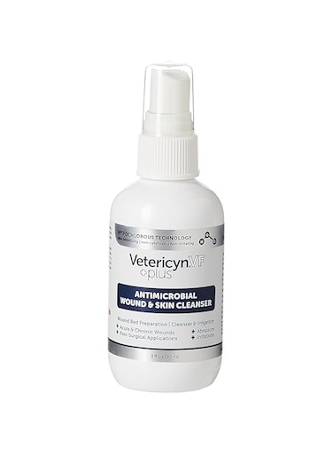 Vetericyn VF Plus Antimicrobial Wound and Skin Cleanser 3oz