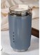 Travel Coffee Mug, Insulated Beverage Cup With Leak-proof Lid, Long Lasting Coffee Tumbler With Lid, Grey Travel Coffee Insulated Mug