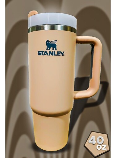 40oz Tumbler Stainless Steel Travel Mug with Reusable Straw BPA Free Eco Conscious and Dishwasher Safe Designed with Leakproof FlowState Lid and Double Wall Insulation to Keep Drinks Hot for 16 Hours and Cold for 24 Hours Slim Base Fits Most Car Cup Holders with Sturdy Ergonomic Handle for Use at Home Office Travel or Outdoor Adventures