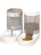 TOMVAES Automatic Pet Feeder, Dogs Cats Feeder Water Dispenser Set, Small Medium Big Animals Dispenser, 3.2L Large Capacity Food Bowl, Feeding Drinking Pet Supplies, 30 * 15.5 * 25cm