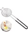 PawPawU&reg; Egg Seperator, Stainless Steel Egg Yolk White Divider Kitchen Gadgets Baking Tool for Both Small and Extra Large Eggs, No More Broken Yolks - Brown Handle