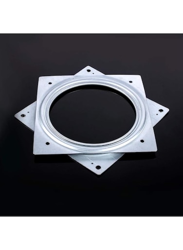 Lazy Susan Bearing, 6 Inch TV Desk Lazy Susan Turntable Bearing Square Metal Rotating Swivel Plate