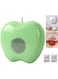 Tazweeq Thickened Cling Film Sleeve Storage Box, Multifunctional Wall Mounted Kitchen Organizer, Plastic Food Storage Bag Organizer, Apple Shaped Wall-Mounted Plastic Wrap Storage Box dispenser