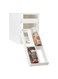 12-Bottle Medicine Cabinets And Organizers, Plastic, White, W 5.8 x H 8.6 L 10.9 inch, 01121-01-WHT White 27.69x14.73x21.84cm