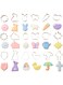 Wilton Cookie Cutter Tub, Tinplate, Multi-Colour, 15.01 x 14.53 x 16.64 cm