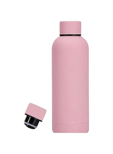 Stainless Steel Water Bottle (Bubble Gum Pink, 750ML)
