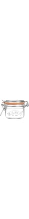 Kilner Round Clip Top Jar, 125 ml Capacity, Clear